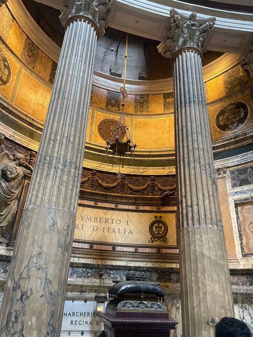 monument interior royal tomb in Pantheon